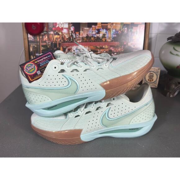 Nike GT Cut 3 Mint Foam Green Gum ZoomX DV2913-300 Size 18 New No Box